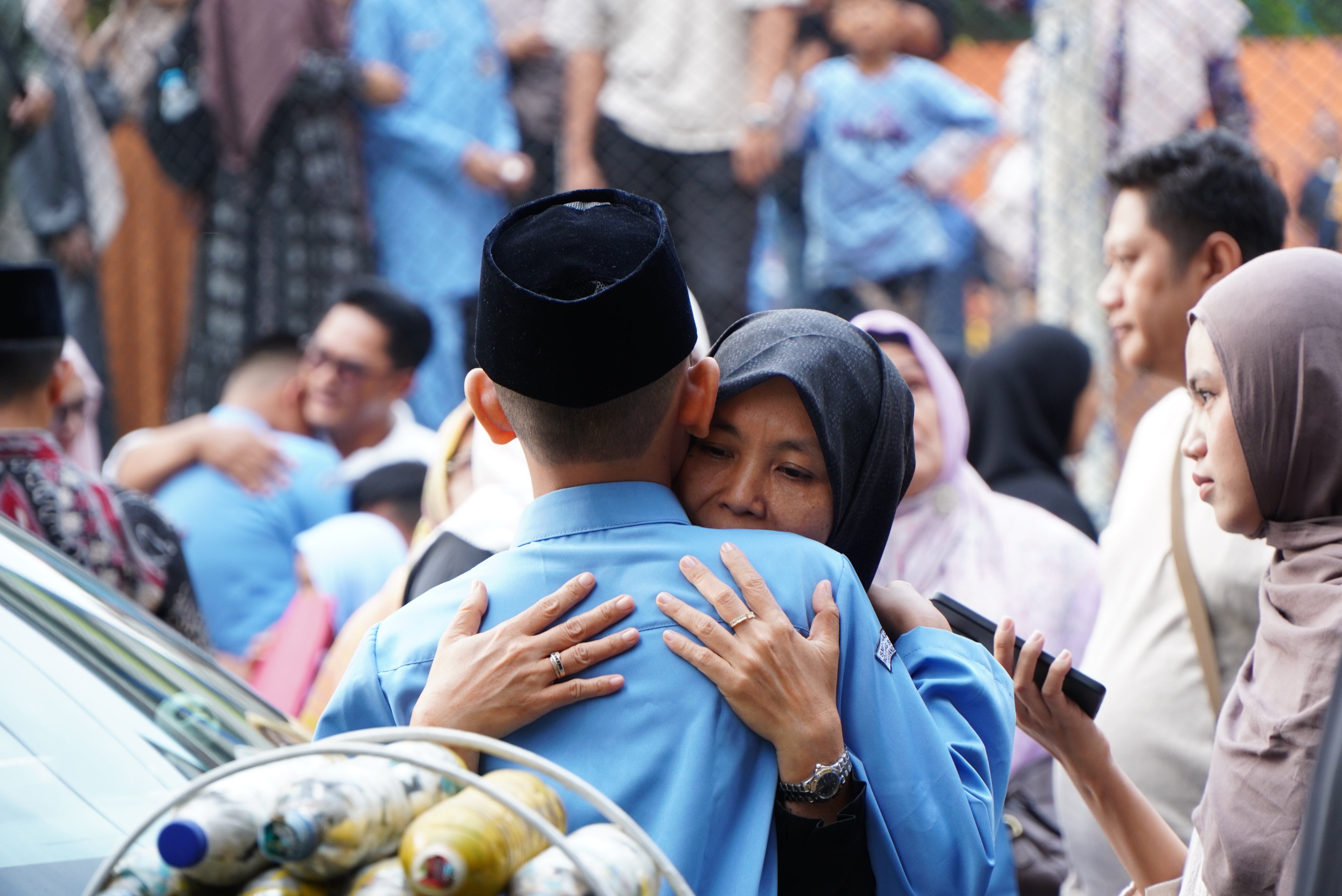 Kedatangan dan Serah Terima Santri Baru SMP Daarut Tauhiid Boarding School Berlangsung Khidmat 